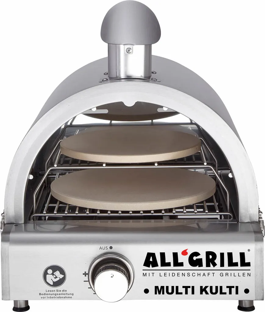 Support à pizza Allgrill MULTI-KULTI idéal pour vos soirées de barbecue - 2