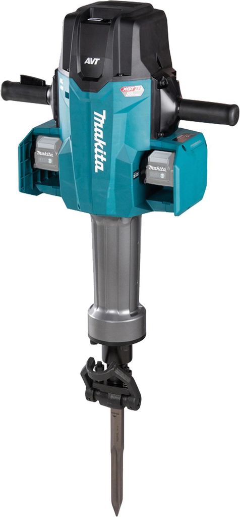 Makita Akku-Stemmhammer XGT 40 V max x 2 - 28,6 mm - 6 kant Aufnahme - 72,8 J
