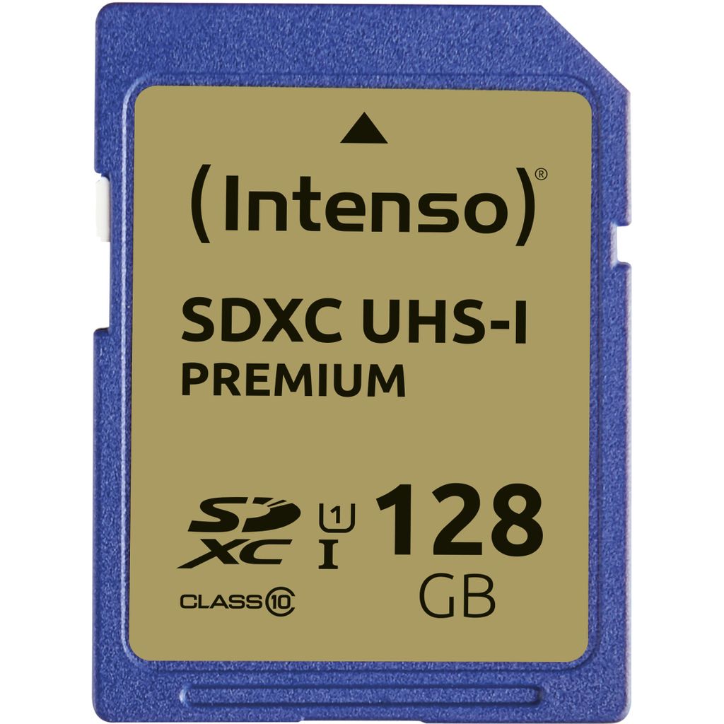Intenso 128 GB SDXC, karta pamięci (UHS-I U1, Class 10) - Zdjęcie produktu 