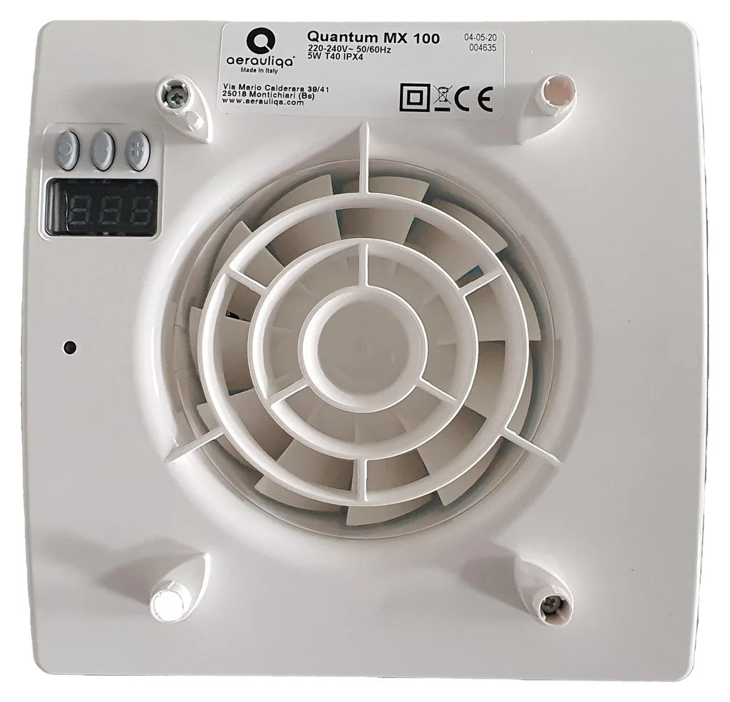 Éliminez la Moisissure : Extracteur d'Air Intelligent Quantum MX100