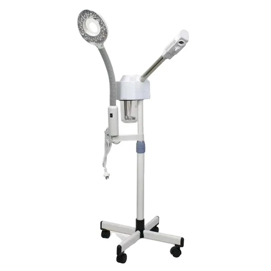 Vaporisateur facial anti-imperfections ozone LED blanc HydraPure