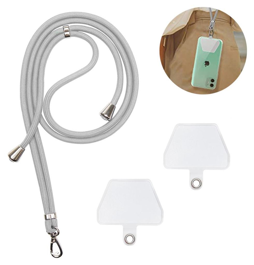 Universeller Handy-Anhänger, Handykette, Handy-Umhängeband, Halsband, kompatibel mit den meisten Smartphones