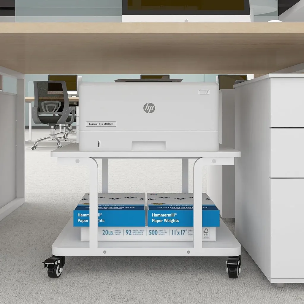 Support d'impression mobile 60x50 cm idéal pour libérer votre bureau - 6