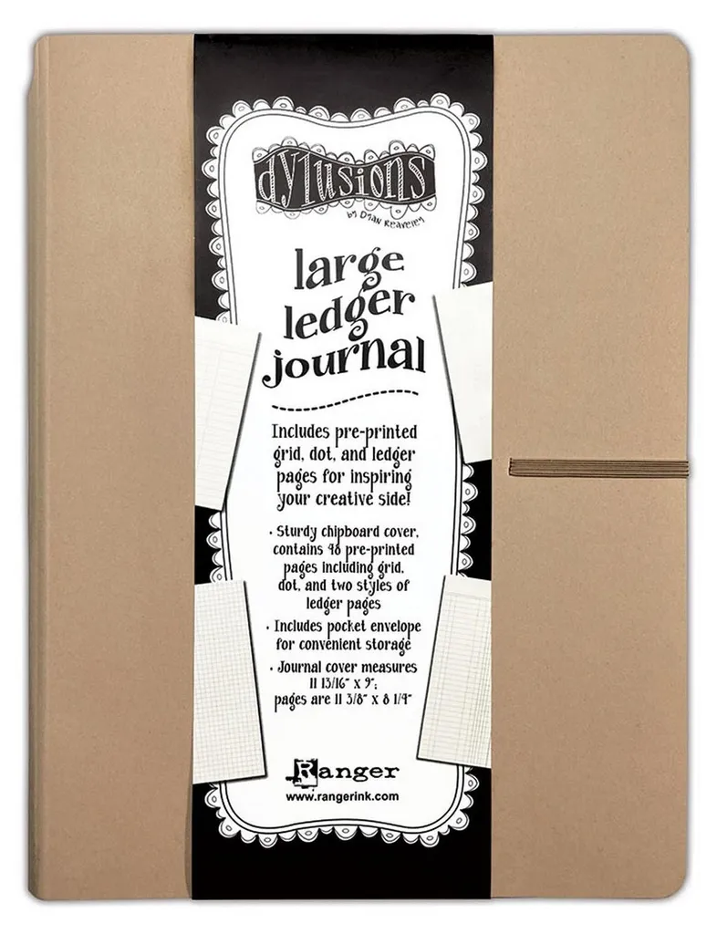 Journal Dylusions Ranger Ink avec pages épaisses et couverture rigide