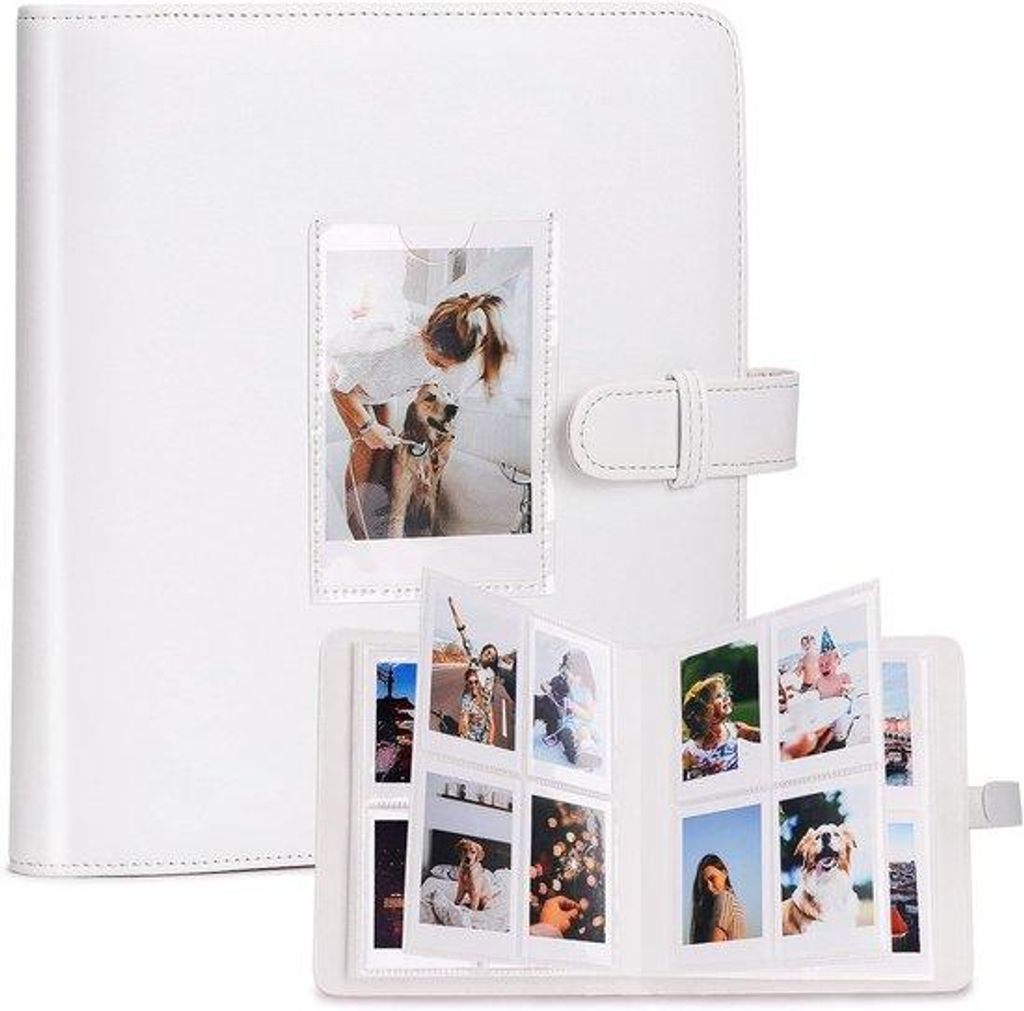 Fotobuch für 3-Zoll-Film - 272+1 Fächer, für Instant-Kameras wie Instax Mini und Polaroid.