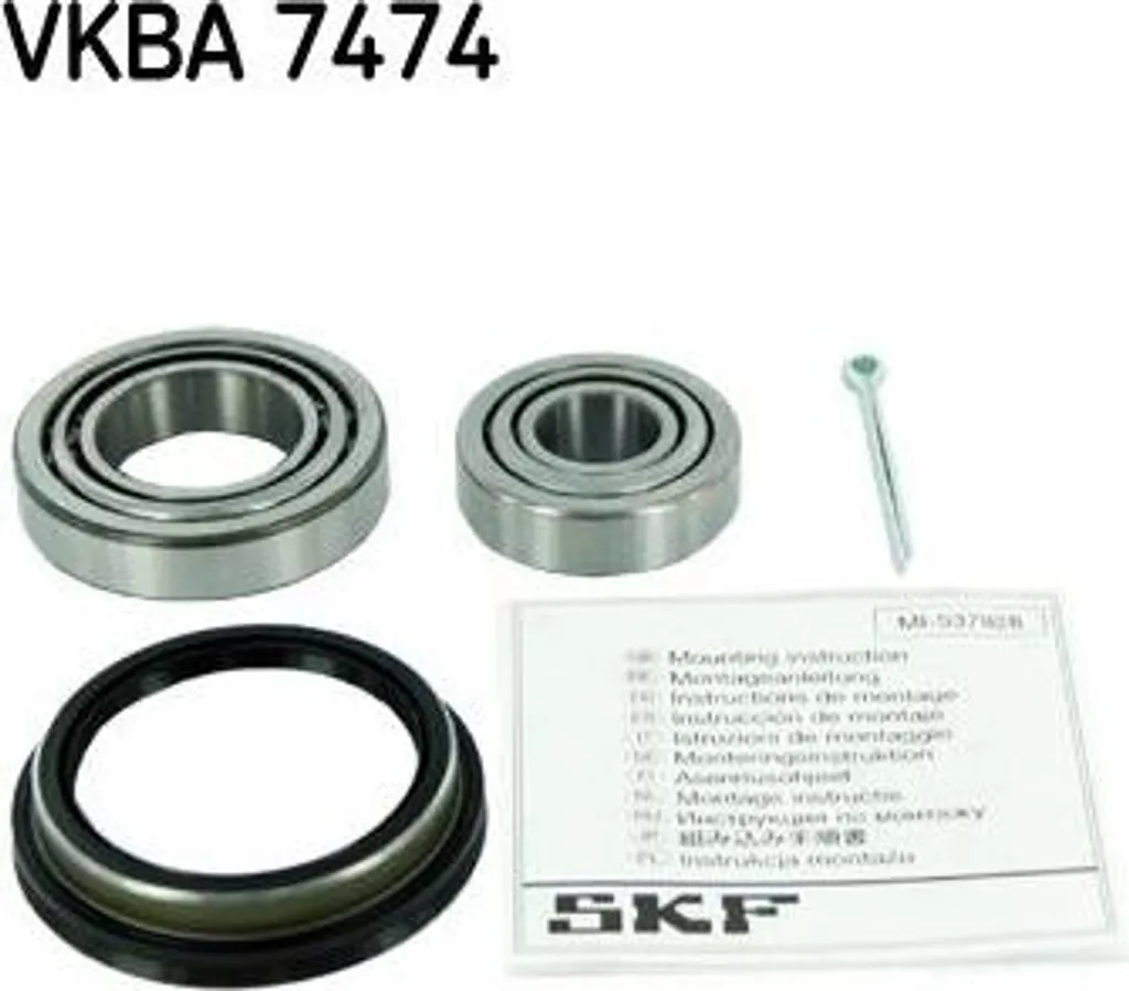 Kit Roulement de Roue SKF VKBA 7474 pour Nissan Navara et NP300 OE 4096591