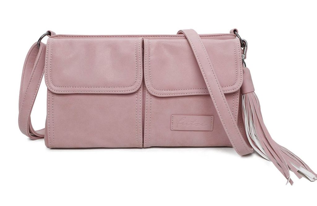 Fritzi aus Preußen Umhängetasche Vintage Fritzi24 Crossbody Candy rosa