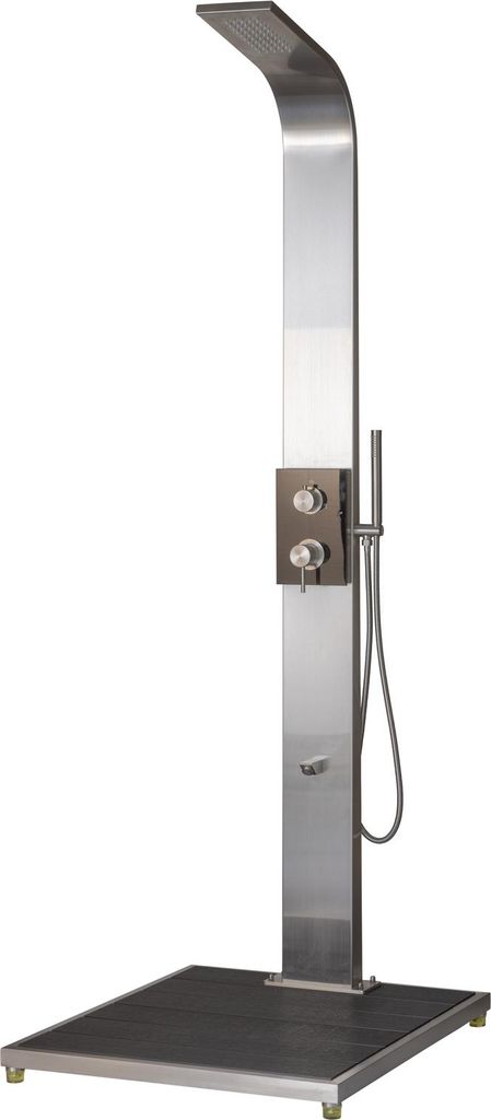 Eichenwald Modell 70 Gartendusche Helena 2.0 mit WPC Produktbild 