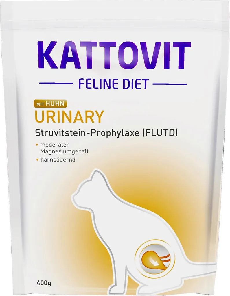 Kattovit Urinary Gatto Pollo 6x400g | Benessere Vie Urinarie Felini