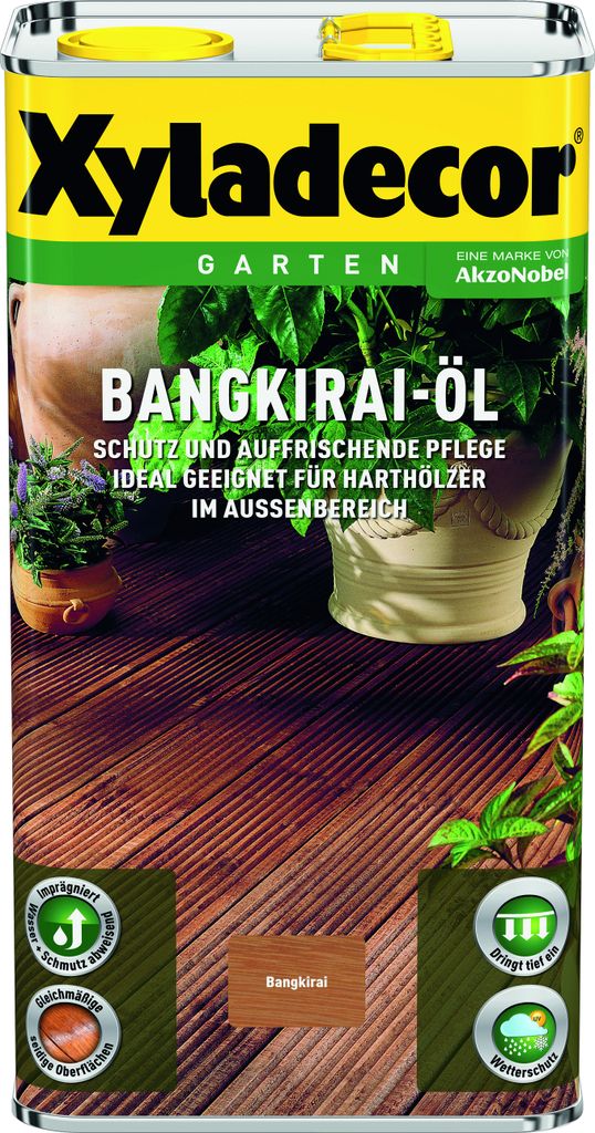 Xyladecor Bangkirai-Öl, 2,5 l - Der ideale Schutz für Produktbild 