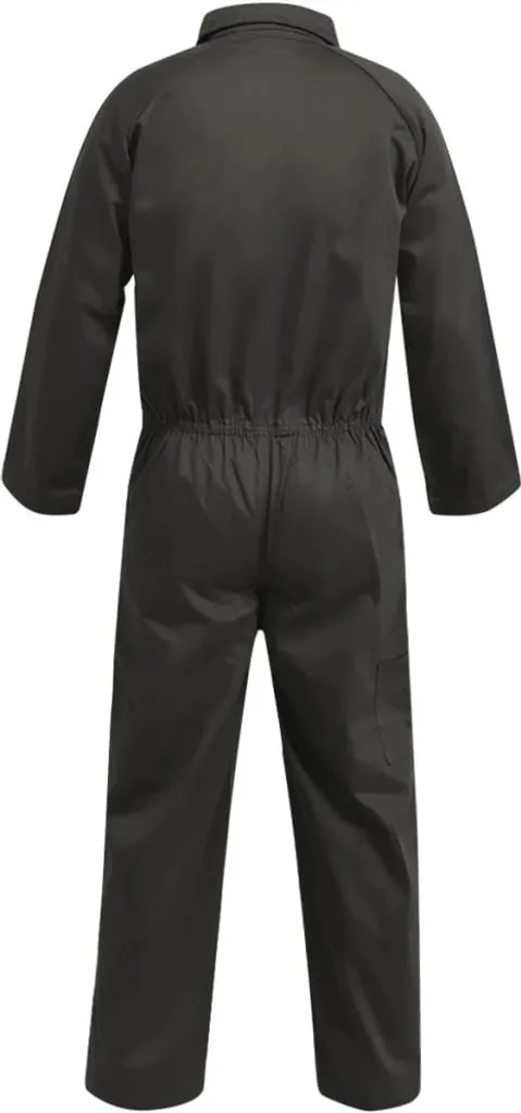 vidaXL Combinaison de travail pour homme taille XXL gris anthracite