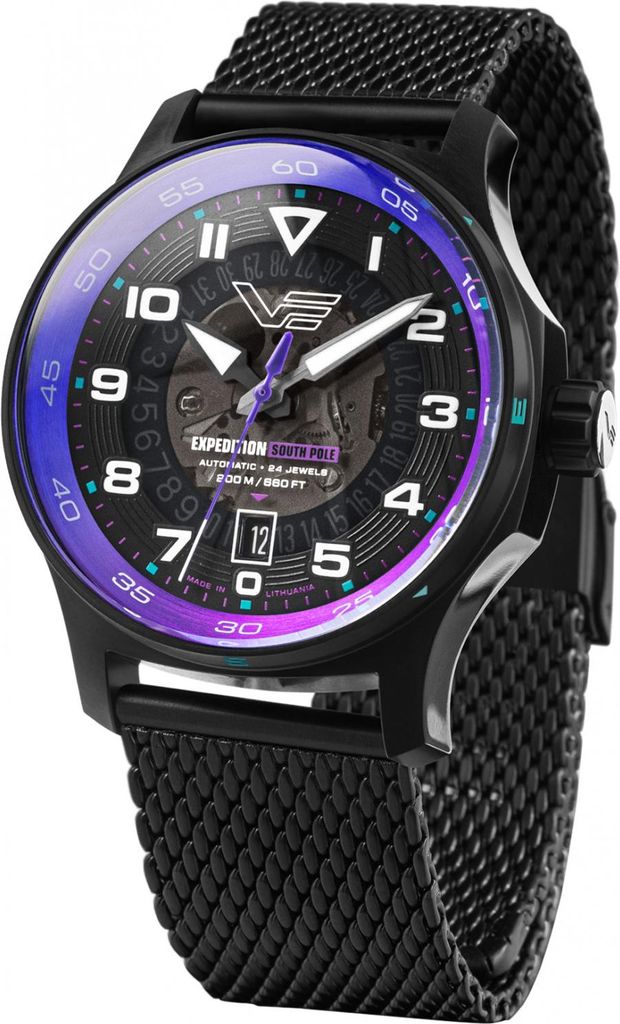 Vostok Europe NH35A-592C760BM schwarz Uhr