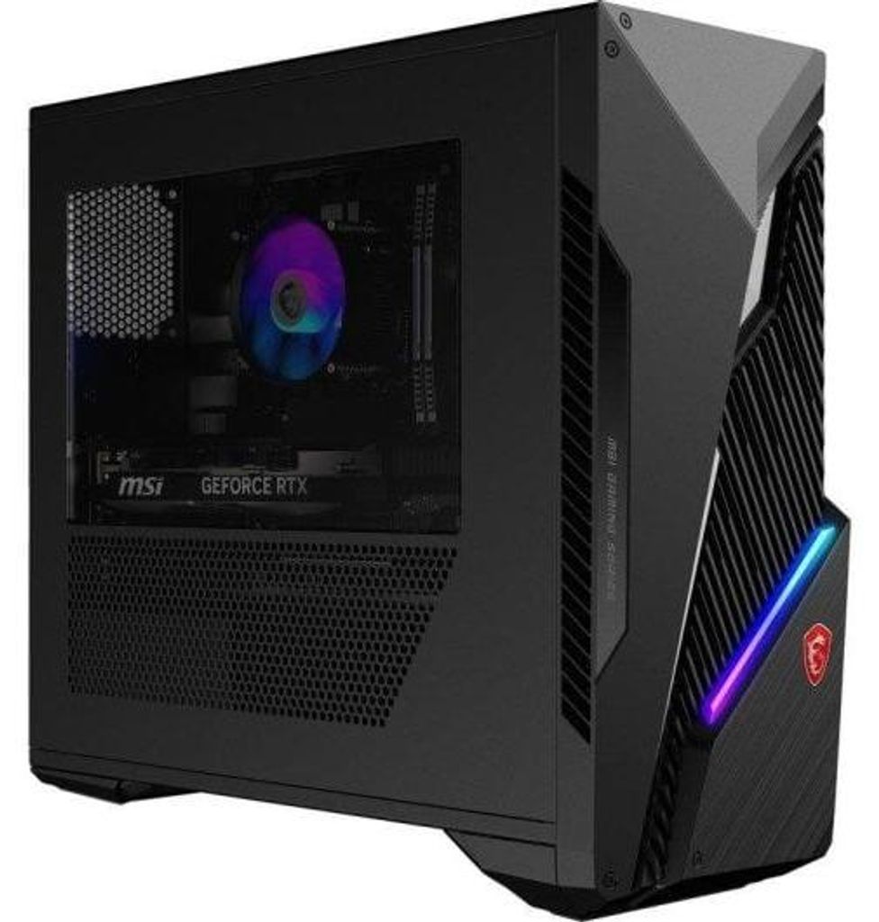 MSI MAG Infinite S3 14NVM5-3069EU Desktop-PC mit Intel Core i5-14400F, 32 GB RAM, 1 TB SSD, RTX 5060 Ti, Wi-Fi 6E und RGB-Beleuchtung