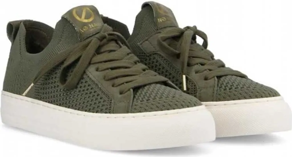Baskets Basses Femme No Name Arcade Fly Flex Vertes en Taille 36