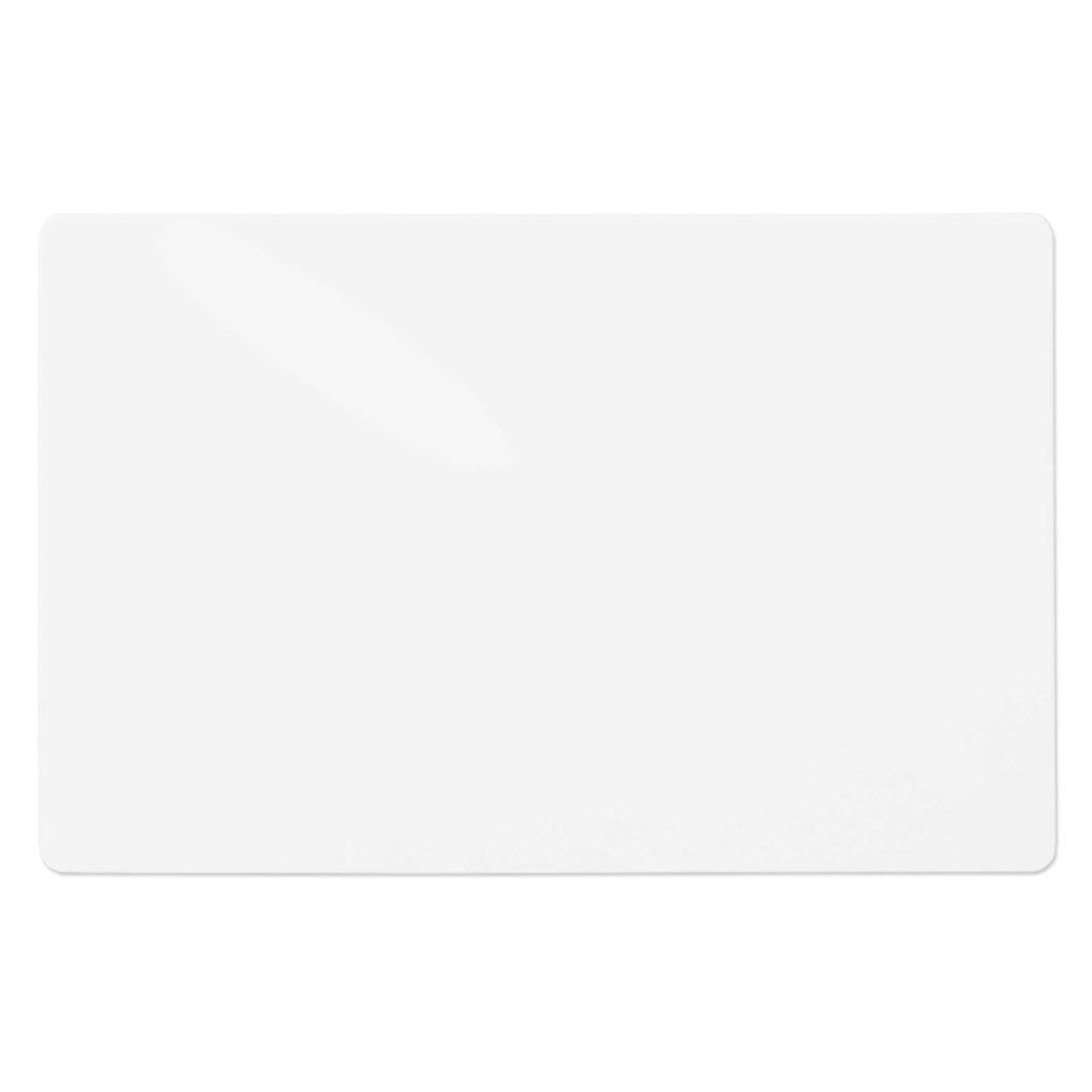 Bodenschutzmatte Teppichboden weiß 114 x 150 cm