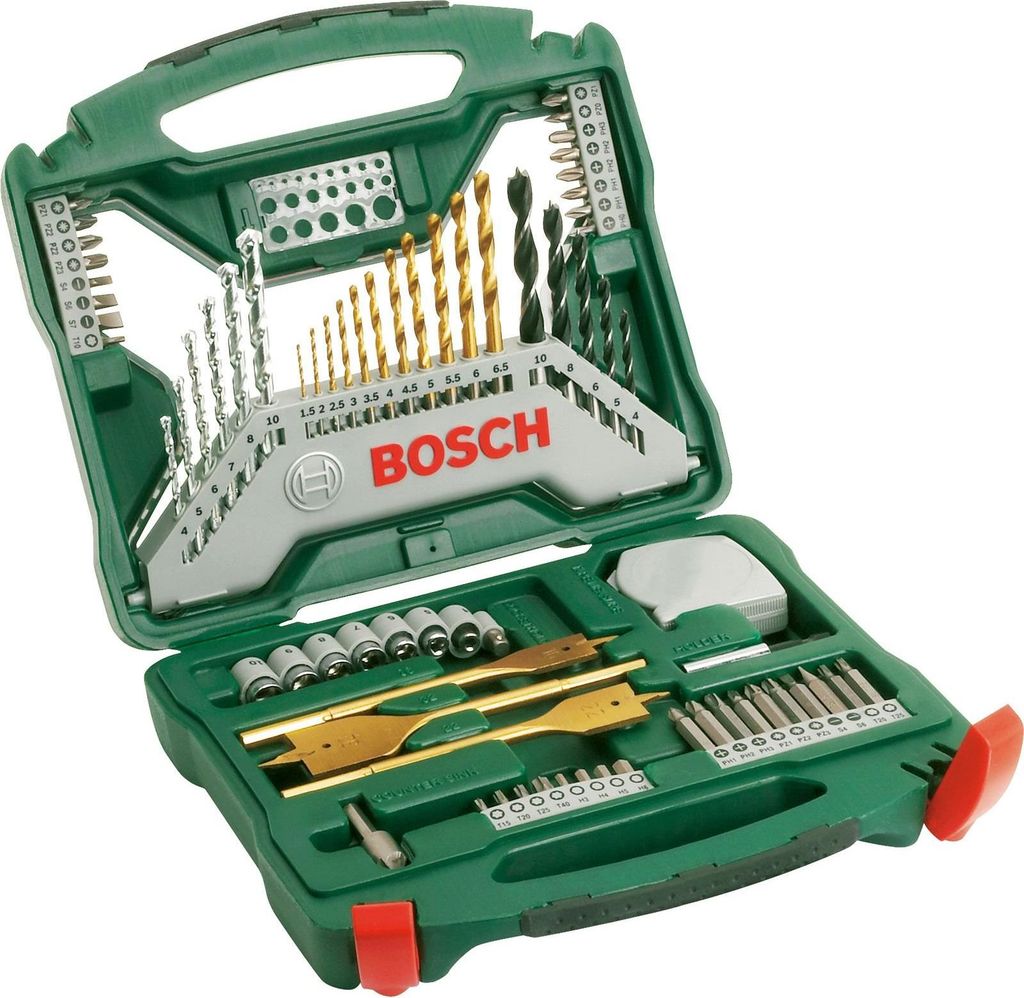 Set de forets et de visseuses Bosch X-Line Titanium 70 pcs. Image du produit 