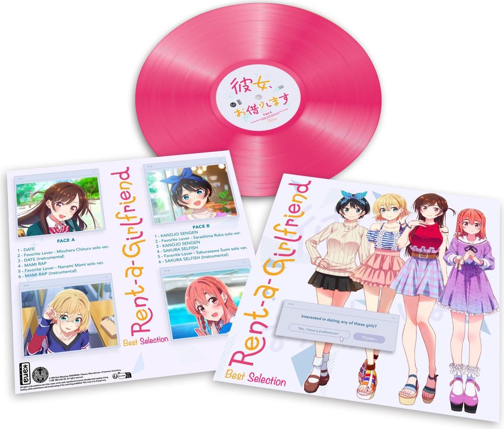 Rental Girlfriend Original Soundtrack Vinyl