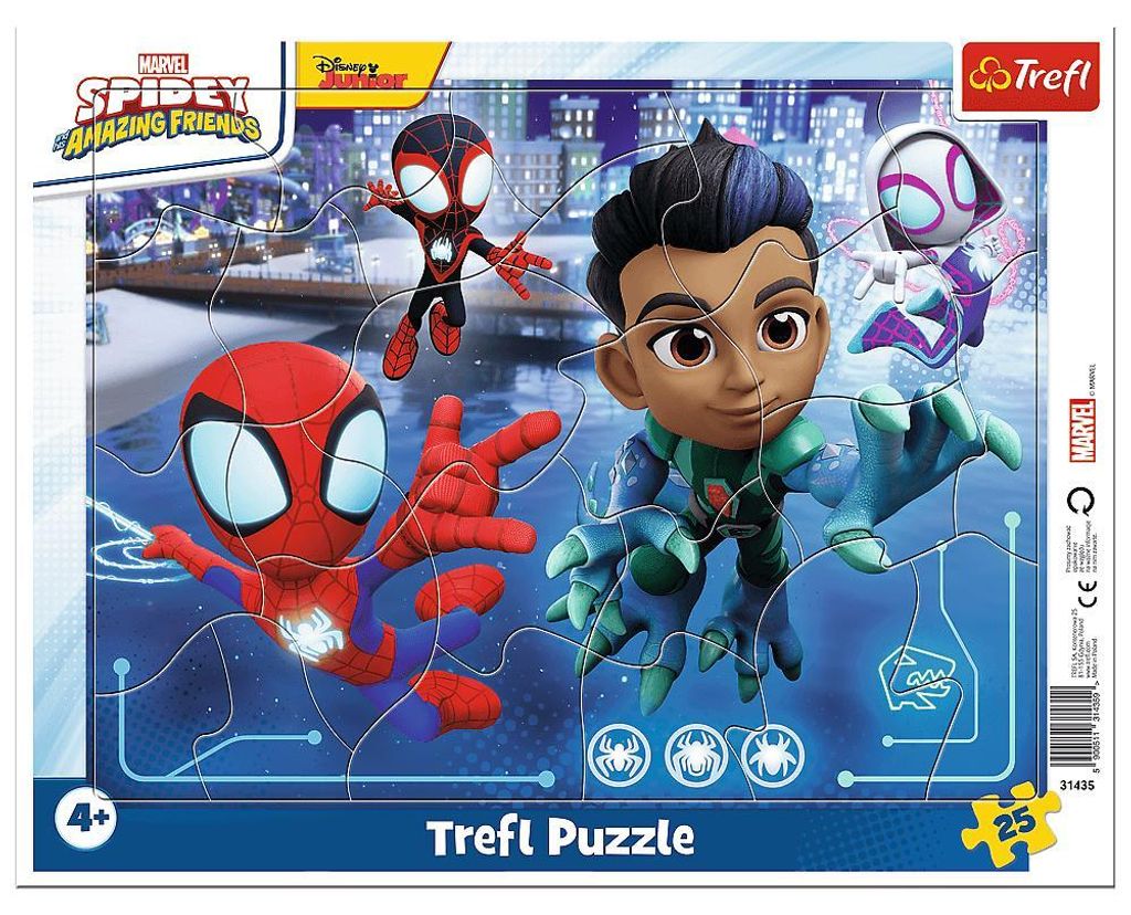 TREFL Puzzle Spiderman: Spinnensprung 25 DLCs