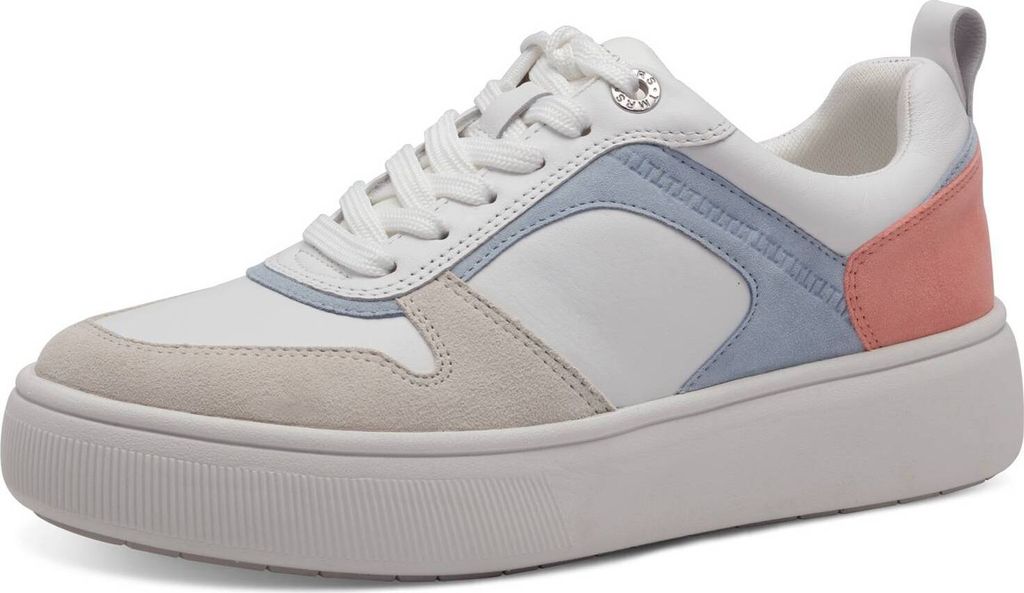 Tamaris Sneaker - Blau Combi Leder/Textil : 42 : Normal Größe: 42 Weite: Normal