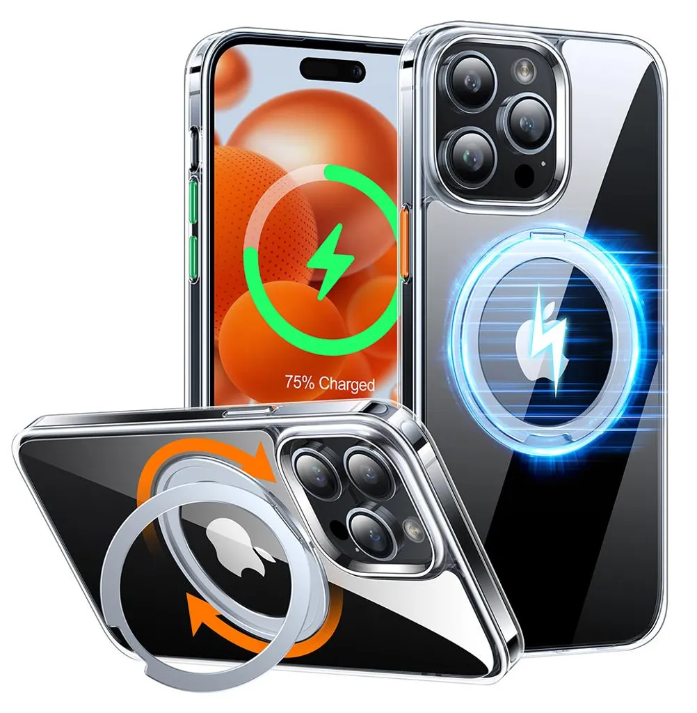 Évitez les Chutes de votre iPhone 15 Pro avec la Coque Torras Ostand Pro