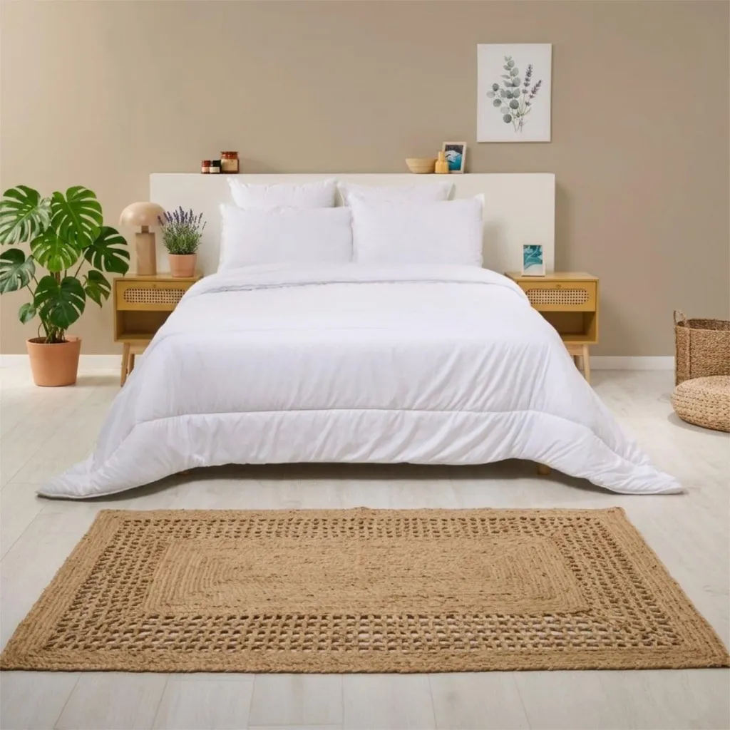Ensemble Couette 220x240 et Oreillers 60x60 pour Lit Double Confort - 2