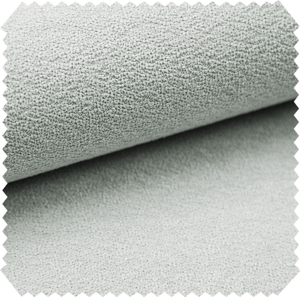 novely MOERS Feiner Strukturstoff Glatte Flache Noppen-Bouclé-Optik | 1 lfm - Farbe: 05 Hellgrau