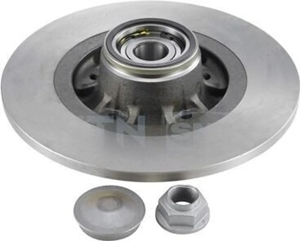 SNR KF155.94U Disque de frein arrière avec roulement pour Kangoo KW FW