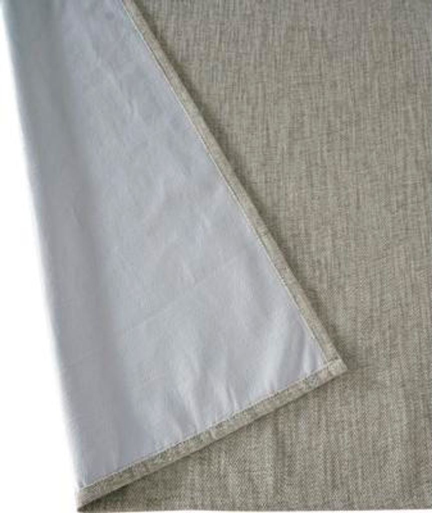 Vorhang mit Universalband Blackout beschichtet natur 245x130 cm