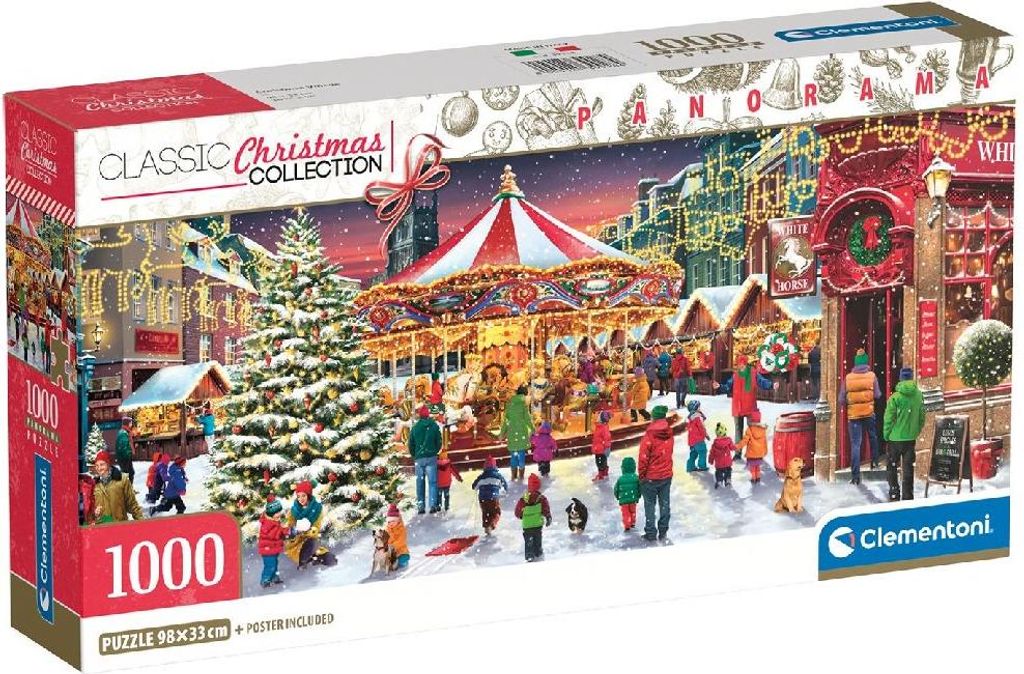 CLE 1000 Panorama ChristmasCollection 39928 puzzle Zdjęcie produktu 