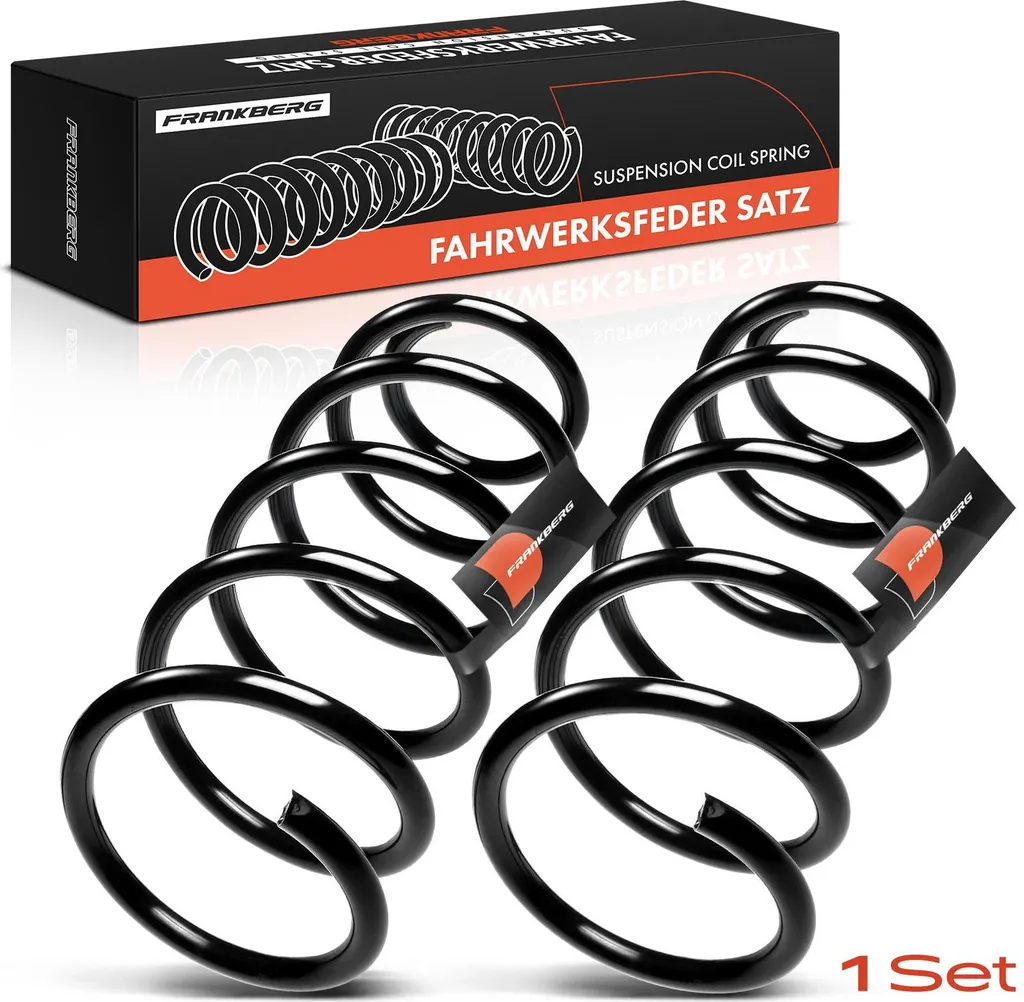 2 Ressorts de Suspension Avant Frankberg pour VW Polo et Seat Ibiza II