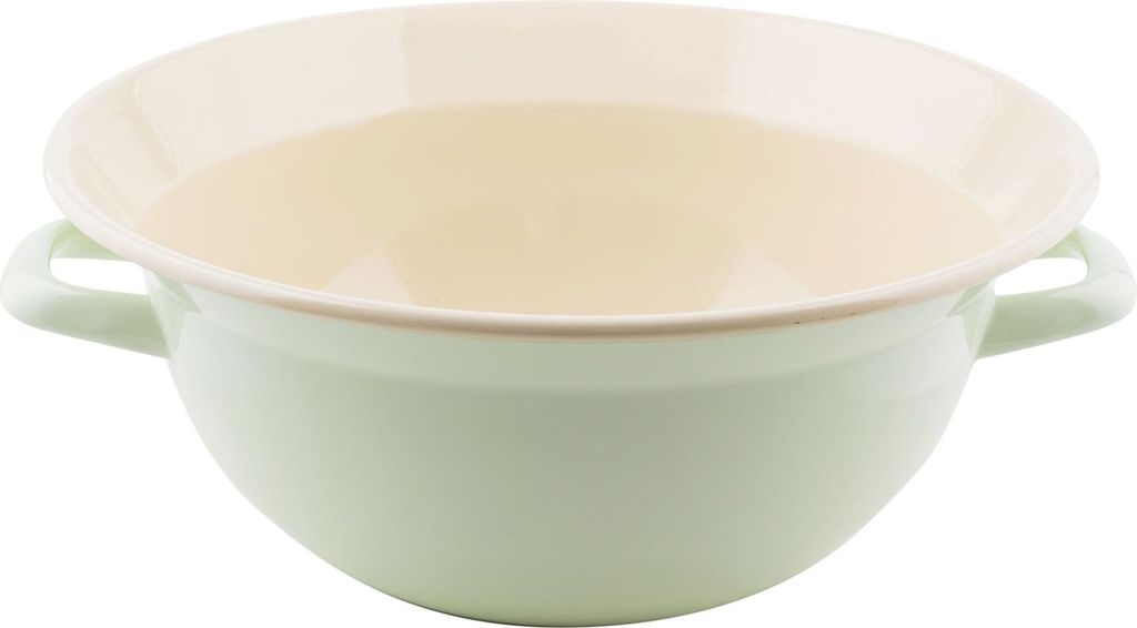 Riess Weitling Ø36cm 6,5L Pastell Nilgrün Emaille Produktbild 