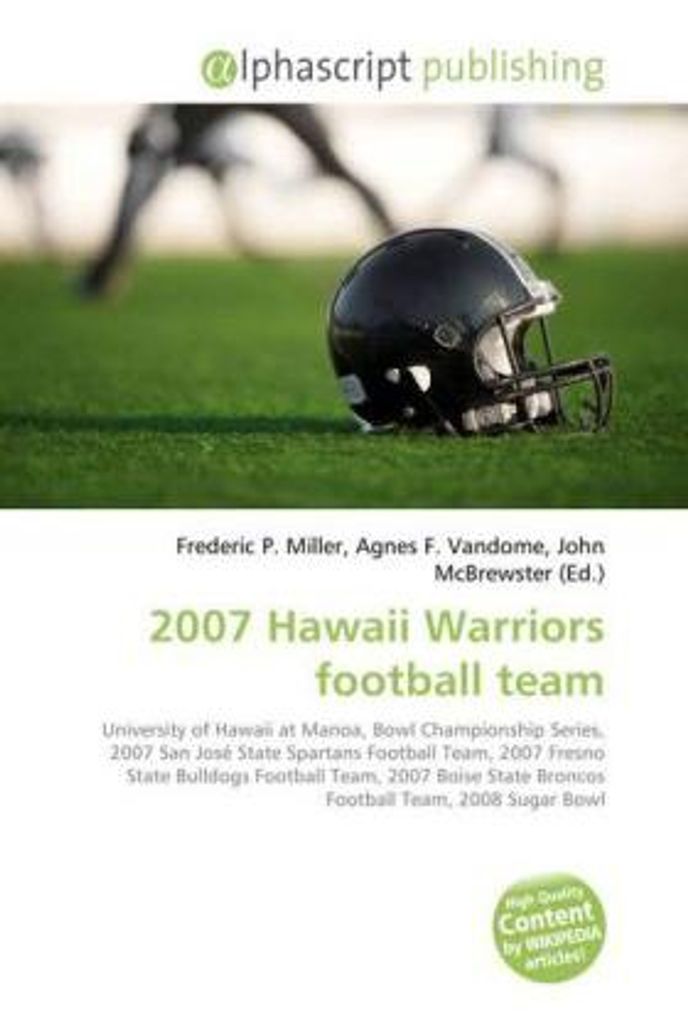2007 Hawaii Warriors football team