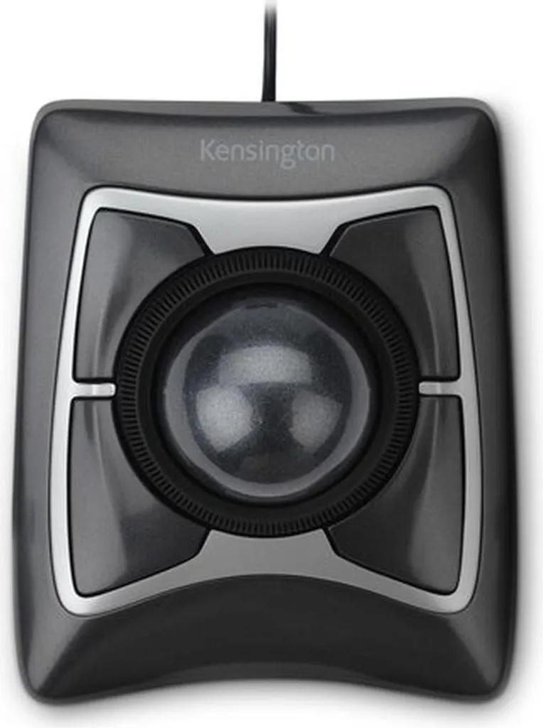 Kensington Expert Mouse Trackball filaire noir et gris ergonomique