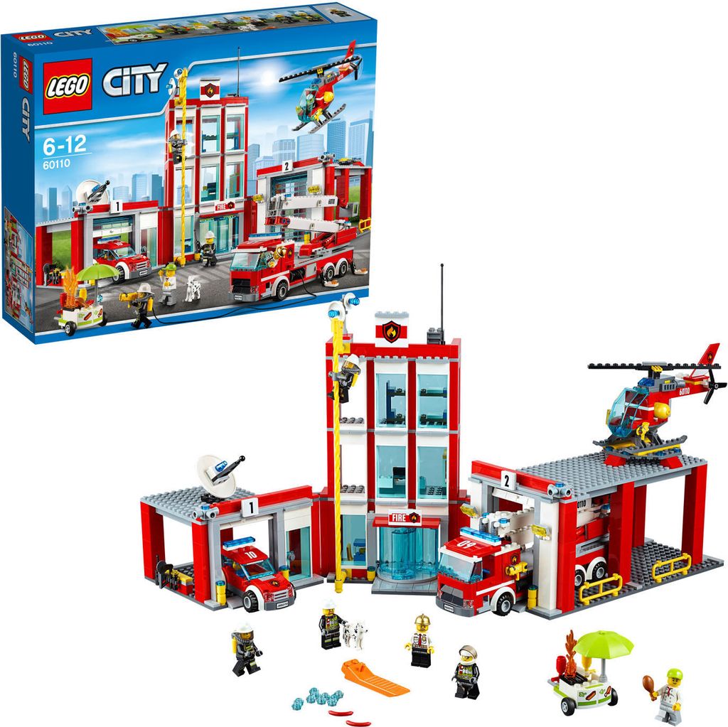 LEGO® - City, Grande stazione dei pompieri; 60110 Immagine del prodotto 