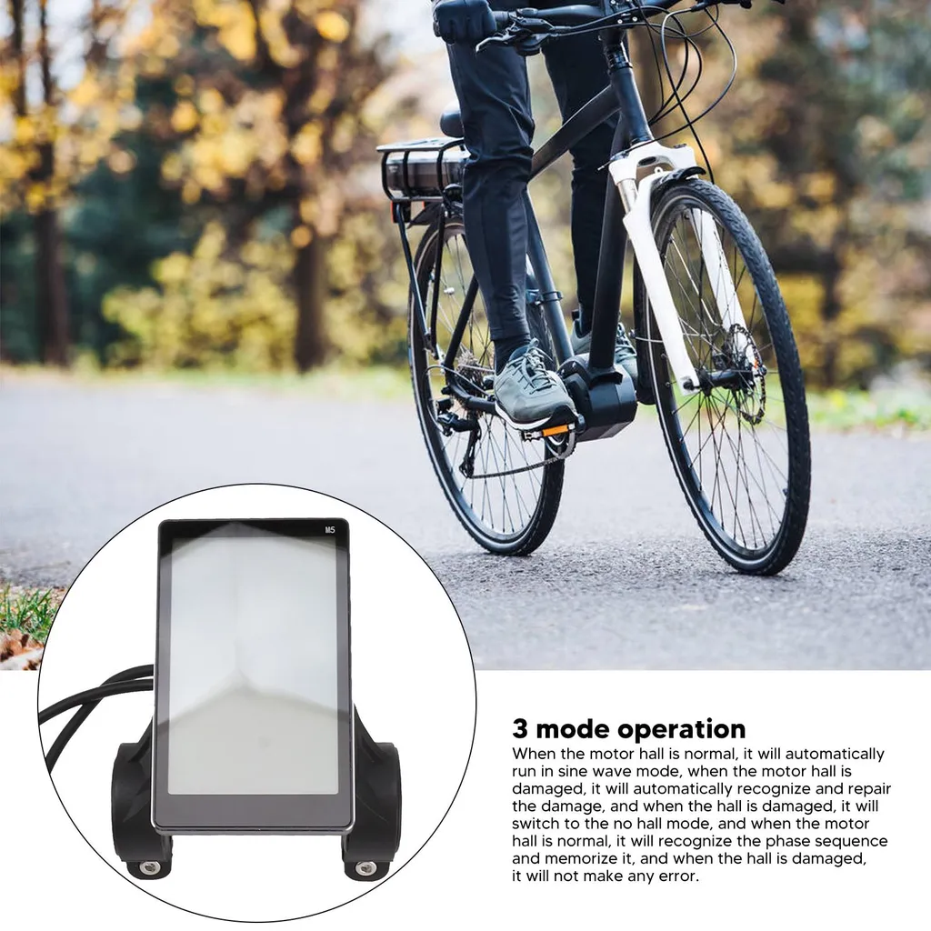 Kit de conversion vélo électrique 1000W 38A avec écran LCD M5 complet