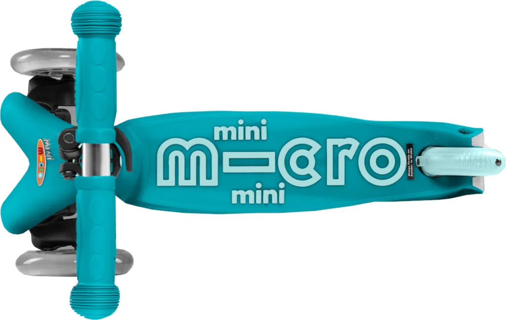 Micro Step Mini Deluxe Step Aqua : Trottinette Stable et Antidérapante