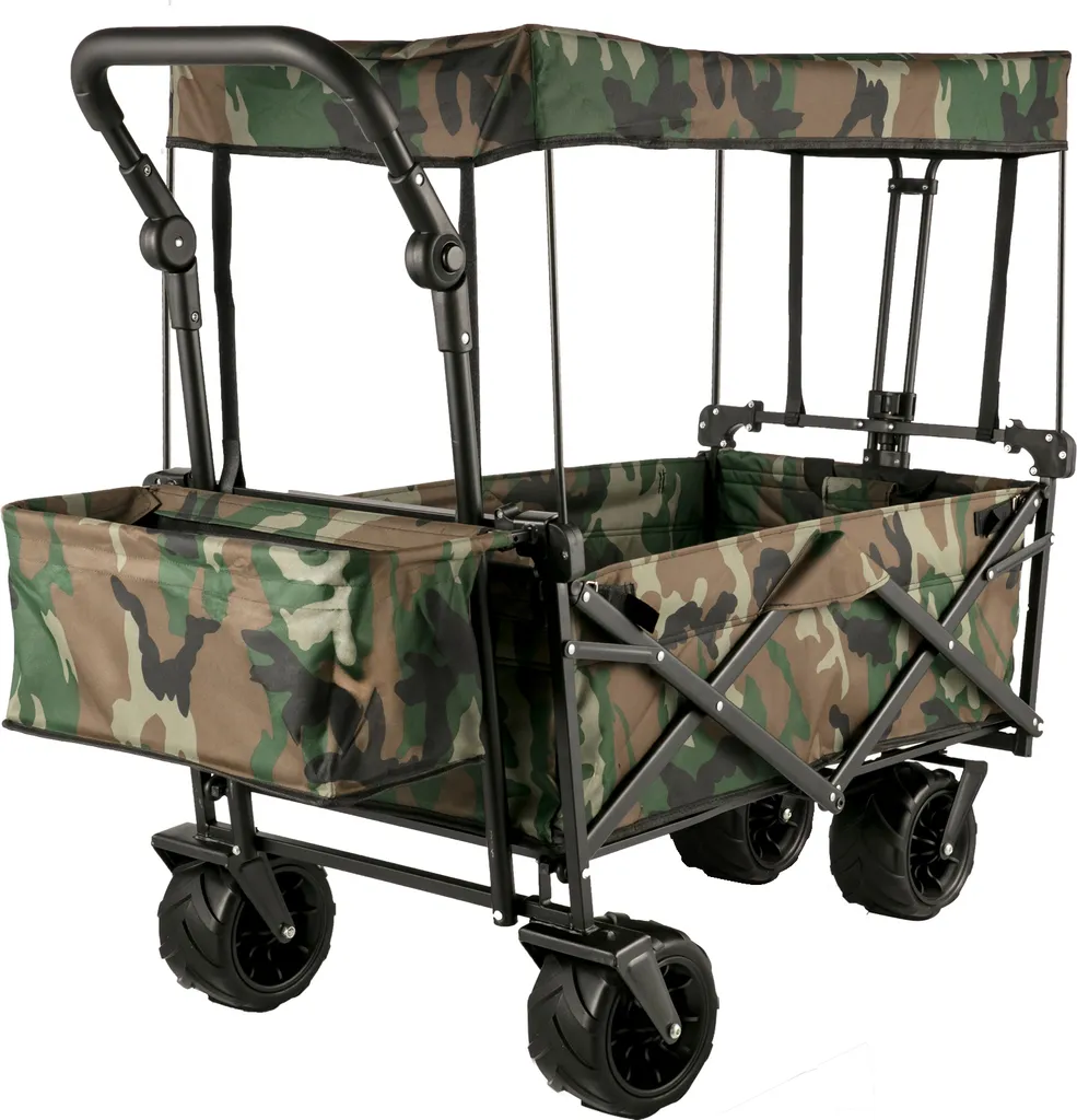 Chariot de Transport 100 KG Pliable pour Soulager votre Dos au Jardin