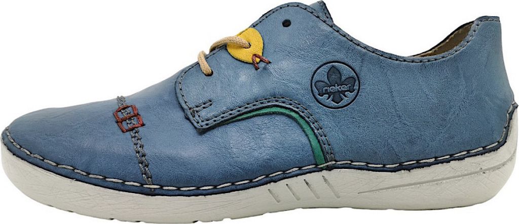 Rieker Damen Schnürschuh Halbschuh 52528, Größe:40 EU, Produktbild 44
