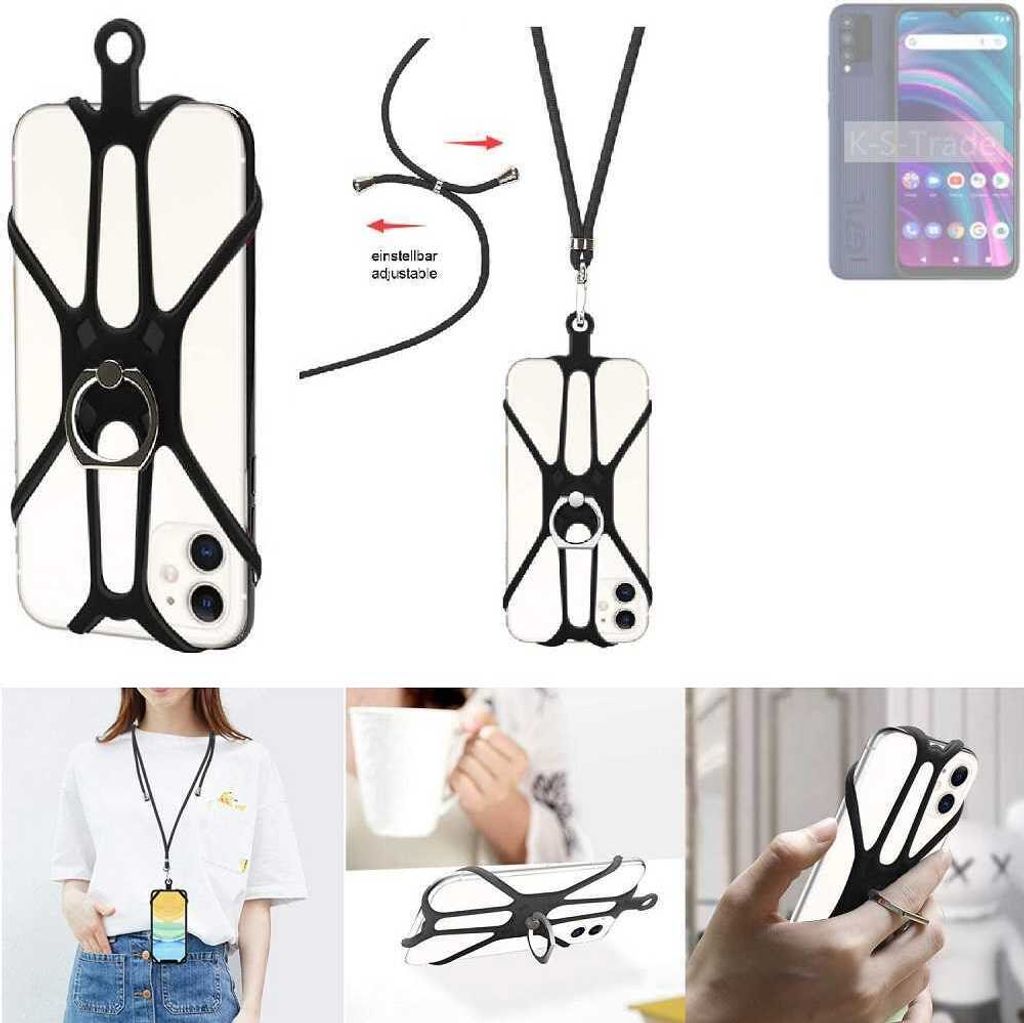 K-S-Trade 3in1 Handykette Handyband Handykordel Halsband Produktbild 