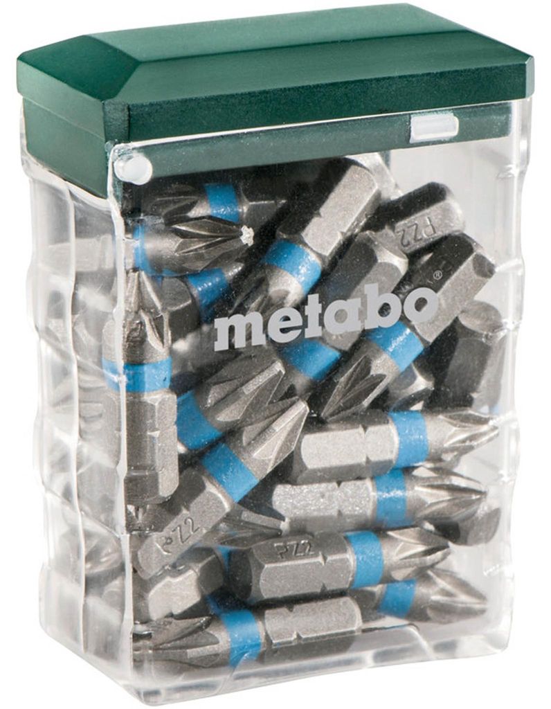 Assortiment d'embouts taille PZ2 L.25mm S2-acier avec code Image du produit 