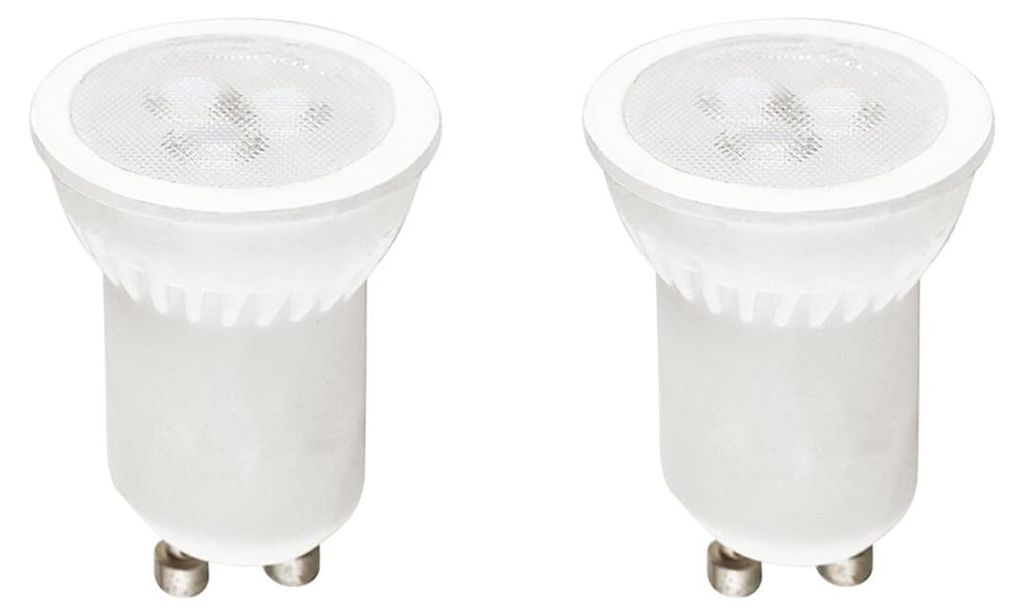 Kobi LED-Spot MR11 GU10 4W - 320lm - 4000K - 230V - Für Küche, Bad oder Arbeitsbereich - 2 Stück
