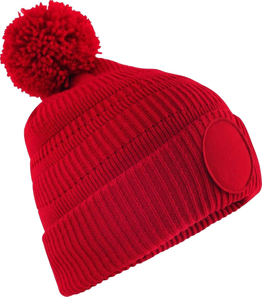 Beechfield - "Fan" Mütze für Herren/Damen Uni BC7007 (Einheitsgröße) (Rot)