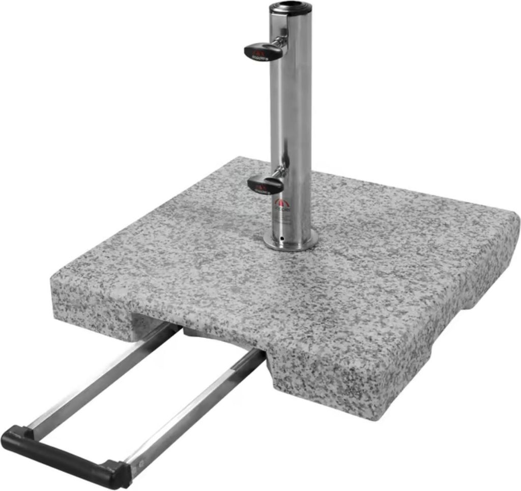 Doppler Granitsockel Trolley Granit-Schirmständer 40 kg mit Produktbild 