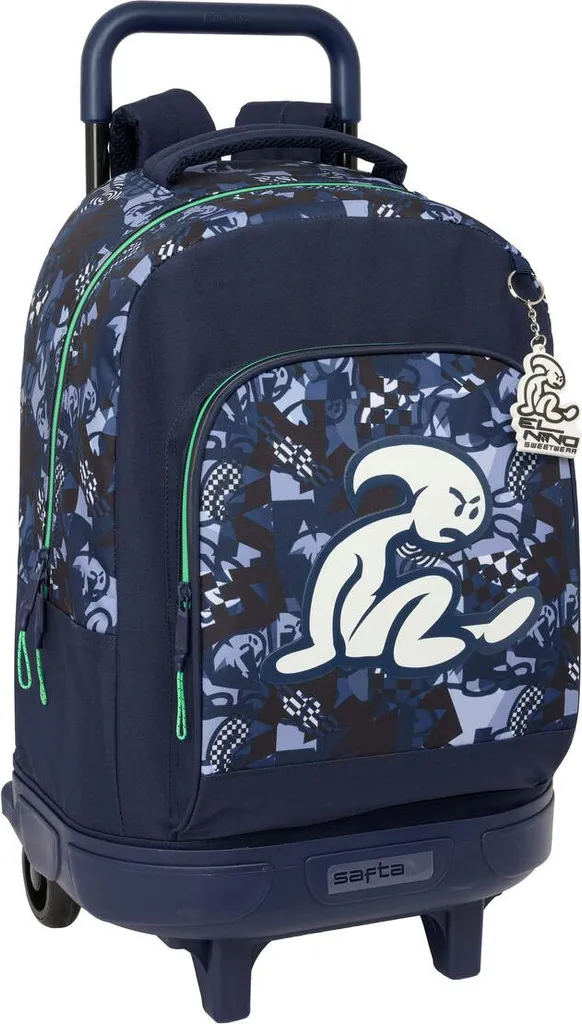 Zaino Trolley El Niño Navy Blue - Proteggi la Schiena di tuo Figlio