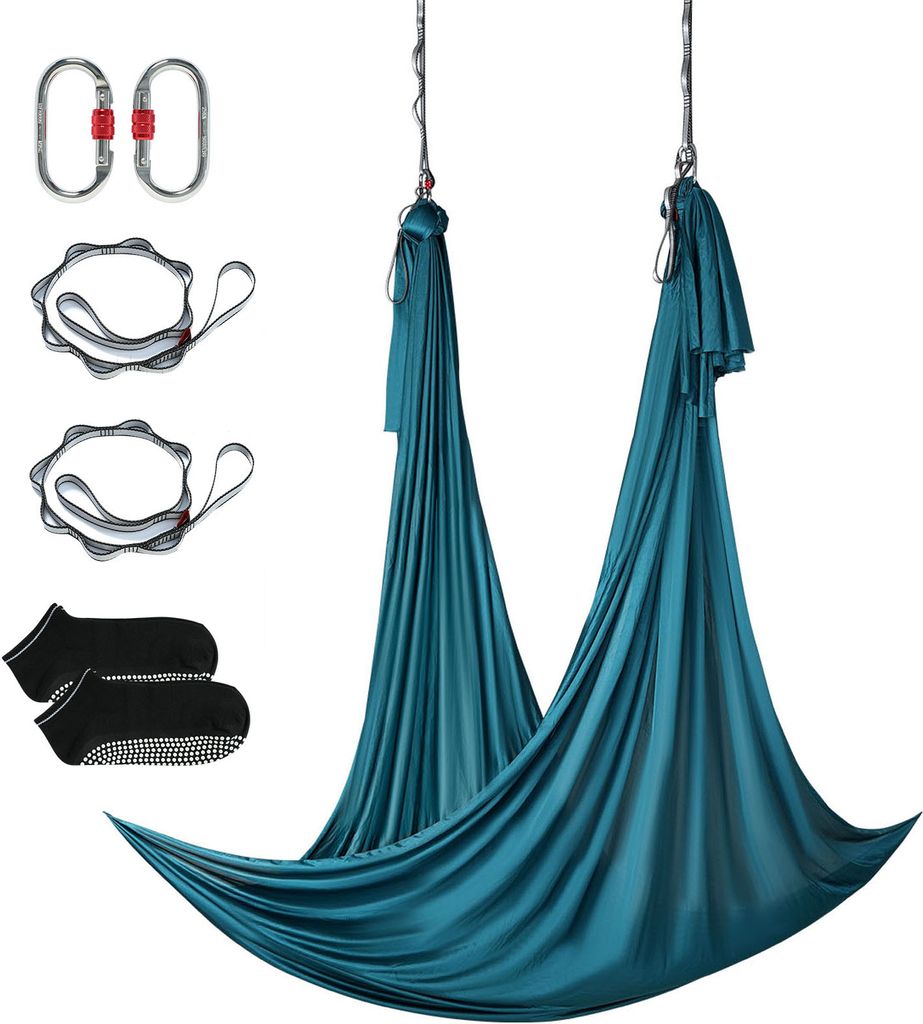 SucceBuy Aerial Yoga Hängematte & Schaukel, 4,9 m, Aerial Produktbild 