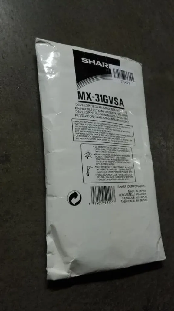 Développeur Multicolore Sharp MX-31GVSA pour Maintenance de Copieur
