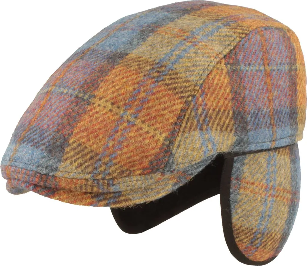 Casquette à carreaux Göttmann Richmond avec protège-oreilles rabattables
