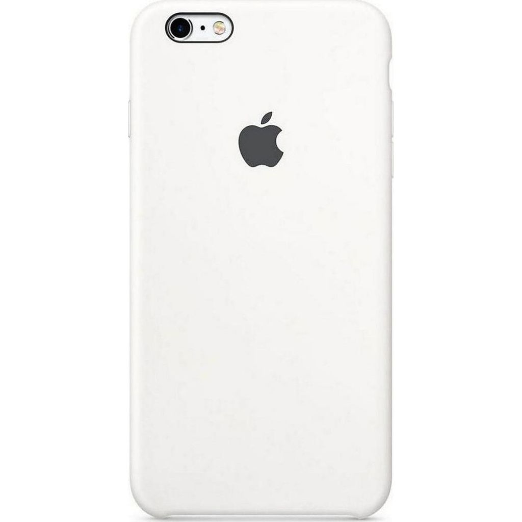 Apple Silikon-Case kompatibel mit iPhone 6(s) Plus - Weiß Produktbild 