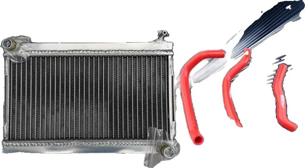 Radiateur alu pour Honda FourTrax 250, pièce quad rouge haute performance