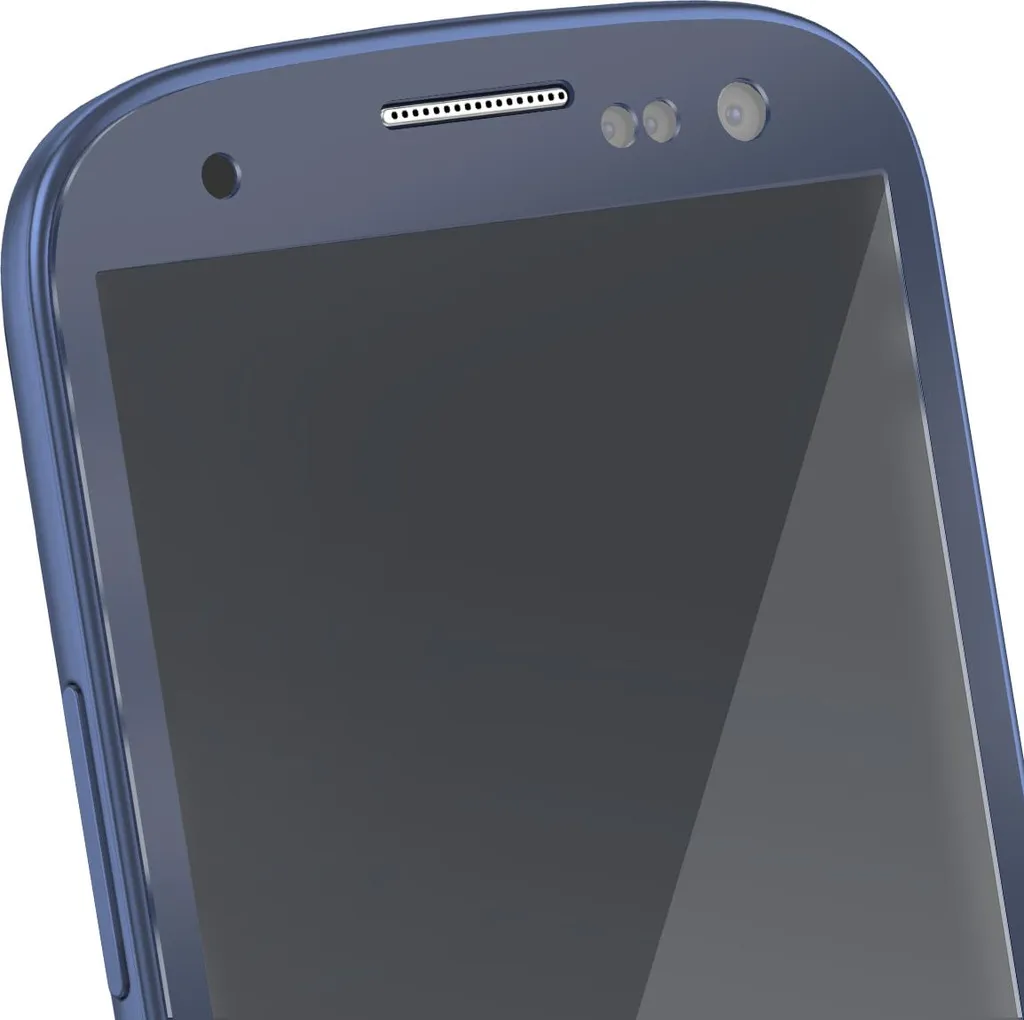 Écran Rayé ou Reflets ? Solution iVisor AG pour Samsung Galaxy S III Bleu - 2